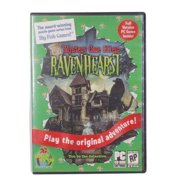 Mystery Case Files: Ravenhearst (PC, 2007) Windows Big Fish Computer CPU Game - Picture 1 of 3